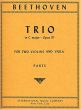 Beethoven Trio C-major Op .87 2 Violina and Viola (Parts)