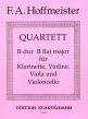 Hoffmeister Quartett B-dur Klar. [Bb]-Vi.-Va.-Vc. (Stimmen) (Hermann Muller)