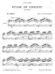 Tournier Etude de Concert (Au Matin) Harpe