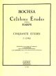 Bochsa 50 Etudes Op. 34 Vol. 2 Harp dediees a J.B.Cramer (Alphonse Hasselmans) (Grades 5-7)