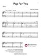 Heumann Easy Pop for Two for Piano 4 Hands (Very Easy Duets)