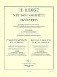 Klose Methode Complete de Clarinette Volume 1 (French / English / Spanish)