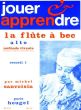 Sanvoisin Jouer et Apprendre Vol.1 Methode Vivante Flute a Bec Alto