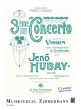 Hubay Concerto No.3 g-minor Op.99 (Violine-Orch.) (piano red.)