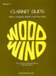 Clarinet Duets Vol. 1 (edited by Georgina Dobree and Thea King)