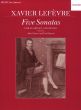 Lefevre 5 Sonatas for Clarinet and Piano (from Methode de Clarinette 1802) (Edited by John Davies and Paul Harris)