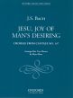 Bach Jesu Joy of Man's Desiring (Chorale from Cantata No.147) (Hess) (2 Piano's)