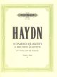 Haydn Streichquartette Vol.2 (30 Beruhmte Quartette Vol.2) Stimmen (Herausgegeben von Andreas Moser und Hugo Dechert)