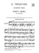 Verdi Il Trovatore Vocal Score (ital.) (Ricordi)