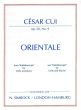 Cui Orientale Op.50 No.9 (from Kaleidoscope)