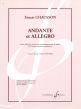 Chausson Andante et Allegro Clarinet Bb - Piano (Fontaine)
