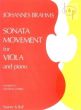 Sonata Movement (Sonatensatz 1983) for Viola and Piano