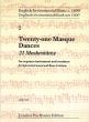 Album 21 Masque Dances Soprano Instrument and Basso Continuo (English Instrumental Music c.1600)