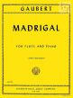 Madrigal for Flute and Piano