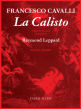 Cavalli La Calisto (Vocalscore)