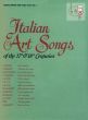 Italian Art Songs of the 17 - 18th Centuries Vol.1 (High Voice)