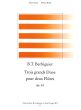 Berbiguier 3 Grands Duos Op.61 2 Flutes (edited by Frans Vester) (Parts)