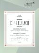Bach Sonatas Vol.2 WQ 85 [H.508] and WQ 86 Flute with obl.Cembalo (edited by Ulrich Leisinger)