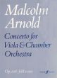 Arnold Concerto Op.108 for Viola-Orchestra Full Score