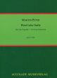 Peter West Lake Suite fur 4 Fagotte Partitur und Stimmen (Variationen über das chinesische Volkslied "Mo Li Hua ")