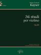 Kayser 36 Studi Op.20 Violino (Ennico Polo)