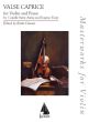 Saint-Saens Caprice d'après l'Etude en forme de Valse Violin and Piano (arr. by Eugene Ysaye)