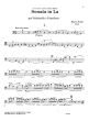 Pilati Sonata in La for Cello and Piano