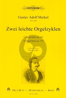 Merkel 2 Leichte Orgelzyklen (herausgegeben von Hans-Peter Bähr)