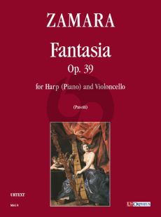 Zamara Fantasia Op.39 Harp-Violoncello (Score/Parts) (Anna Pasetti)