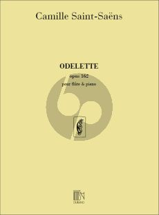 Saint Saens Odelette Opus 162 pour Flute et Piano