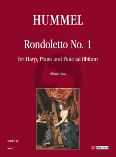 Hummel Rondoletto No.1 Harp-Piano with Flute ad lib. (Score/Parts) (Roberto Illiano and Luca Lévi Sala)