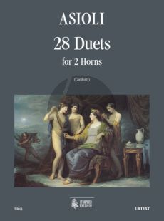 Asioli 28 Duets for 2 Horns (edited by Igino Conforzi)