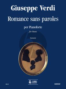 Verdi Romance sans Paroles for Piano Solo (Edited by Marco Lazzara)