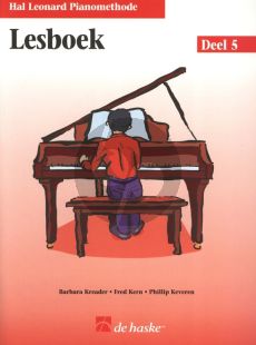 Piano Methode Vol.5 Lesboek (Alleen het Boek) (Barbara Kreader - Fred Kern - Phillip Keveren)