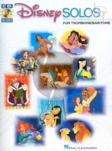 Disney Solos for Trombone / Baritone (Bass-sleutel)