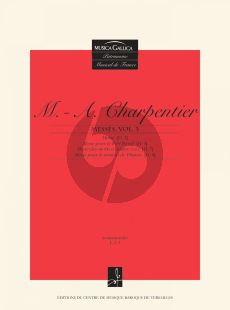 Charpentier Messes Vol.3 pour Choeur et Bc (Edition par Catherine Cessac)