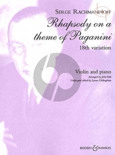 Rhapsody on a theme of Paganini 18th.Variation