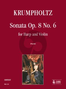 Krumpholtz Sonata Op.8 No.6 Harp and Violin (Anna Pasetti)