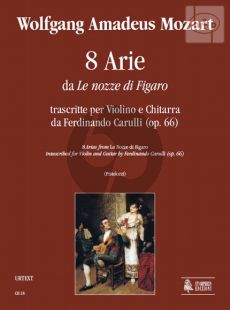 8 Arias from Nozze di Figaro (Violin-Guitar)