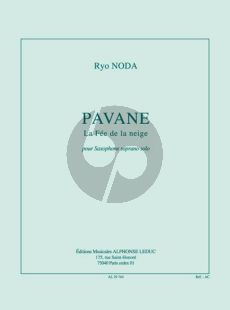 Noda Pavane La Fee de la Neige Saxophone soprano