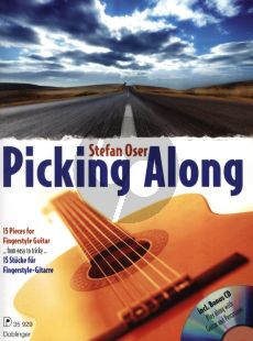 Picking Along Guitar (15 Pieces for Fingerstyle Guitar) (from Easy to Tricky) (Bk-Cd)