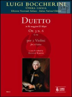 Duetto Op.3 No.6 D-major