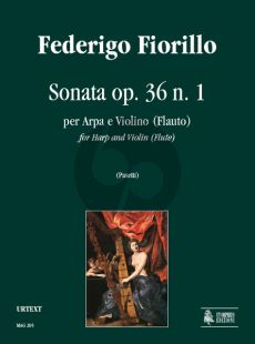 Fiorillo Sonata Op. 36 No. 1 Harp and Violin of Flute (Anna Pasetti)