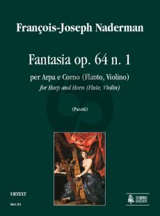 Naderman Fantasia Op. 64 No. 1 Harp and Horn (or Flute/Violin) (Score/Parts) (edited by Anna Pasetti)