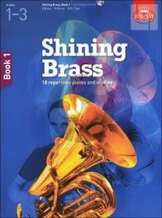 Shining Brass Vol.1 (18 Repertoire Pieces and Studies) grade 1 - 3