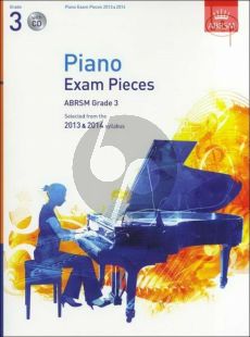 Piano Exam Pieces 2013 - 2014 Grade 3