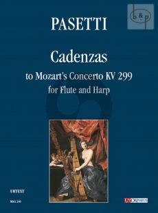 Cadenzas to Mozart's Concerto KV 299 Flute and Harp Score/Parts