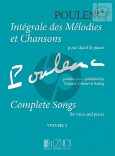 Integrale des Melodies et Chansons Vol.3