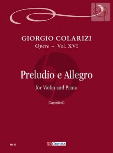 Preludio e Allegro Violin-Piano