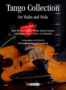 Album Tango Collection Vol.1 for Violin and Viola (Score/Parts) (edited by Chr.E.Langheim)